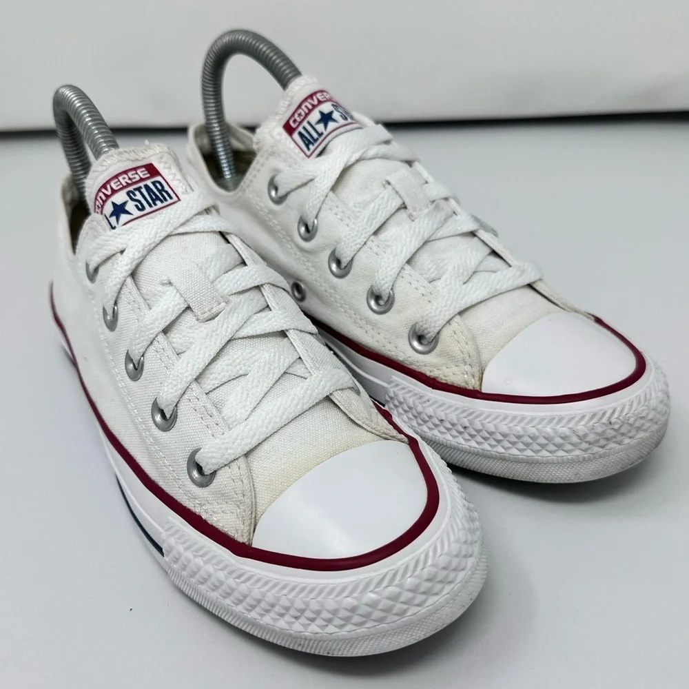 Converse Kids White Sneakers size 4
